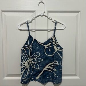 VINTAGE JAMS WORLD Ice Flower Tank Top